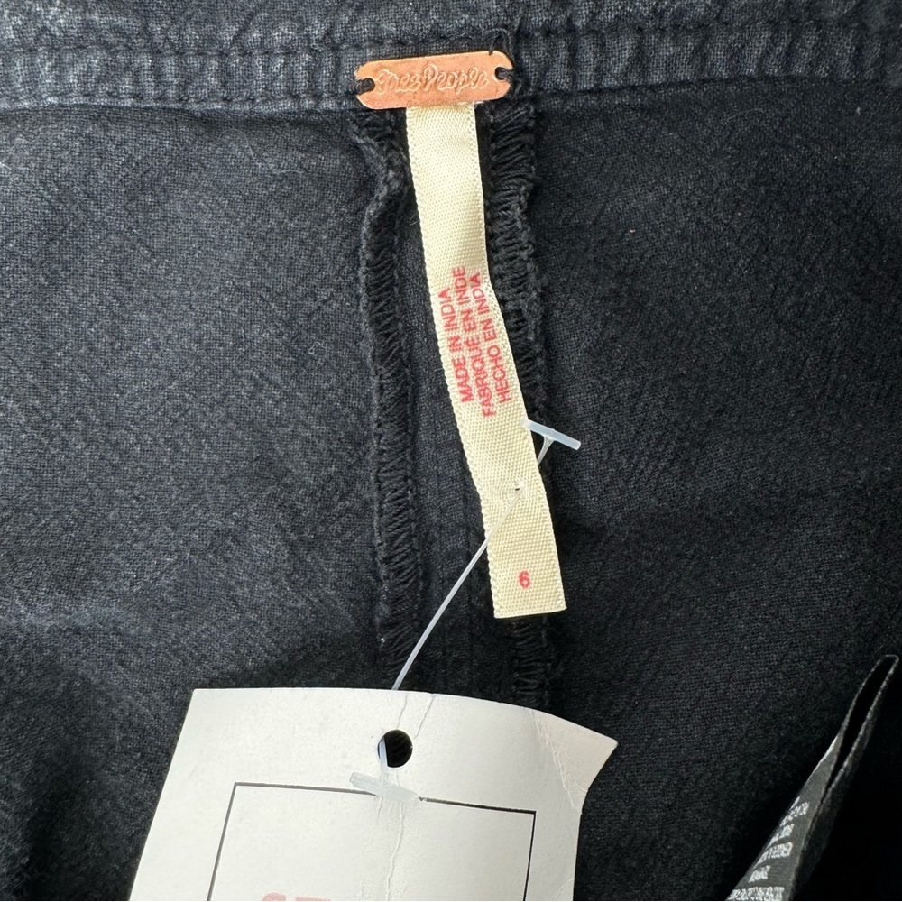FREE PEOPLE Heartbreaker Skort in Black - Picture 9 of 12